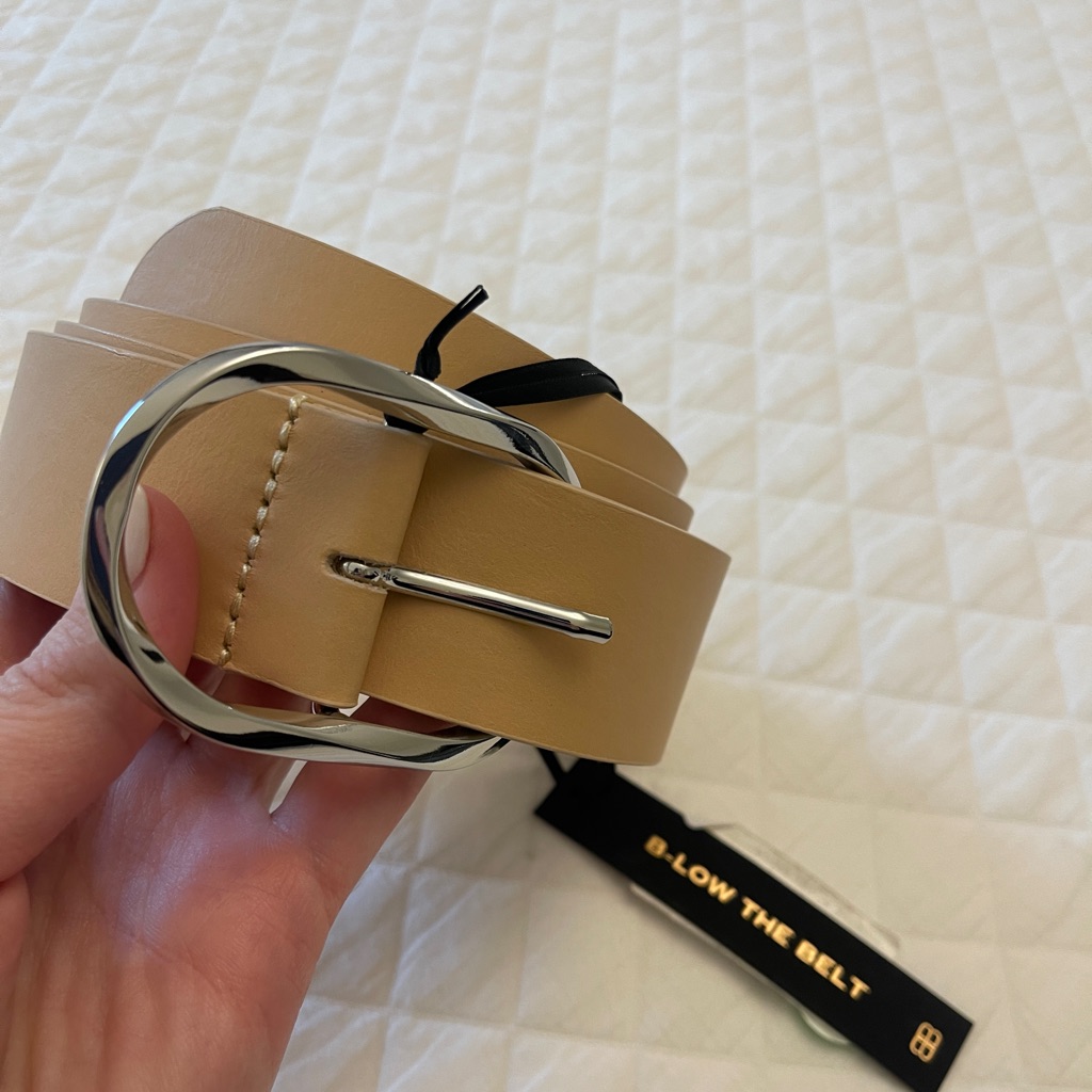 B-Low The Belt, Nude Silver